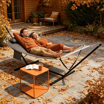 Image de Hamac de jardin, hamac, hamac double confortable (hamac seul)