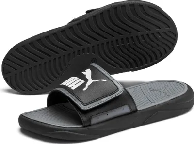 Produktbild von Puma Royalcat Comfort Black CASTLEROCK White Größe EU 43 Normal