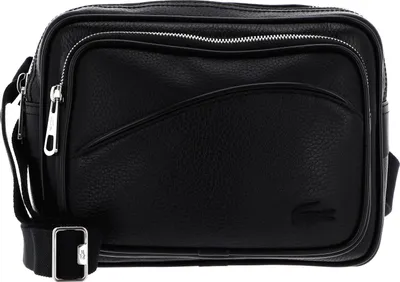 Produktbild von LACOSTE Umhängetasche Schultertasche Angy Reporter Bag Noir schwarz