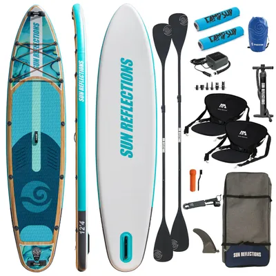Produktbild von Aufblasbares SUP-Board Sun Reflections Multi 12'4" SUPER COMBO