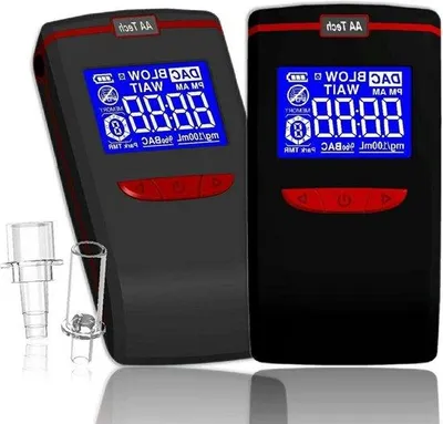 Obrázek produktu pro Alkohol tester s LCD displejem a 6 tryskami