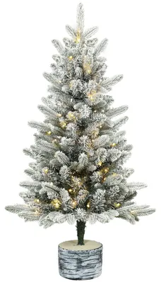 Produktbild von HOMCOM Künstlicher Weihnachtsbaum, 90 cm Christbaum mit 50 LED-Beleuchtung