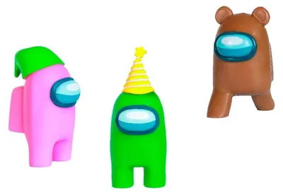Produktbild von Bizak Among Us S2 Packung 3 Box Sortiert Mehrfarbig Kinder Mehrfarbig One Size