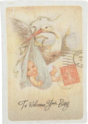 Immagine prodotto di Biglietto di auguri Nascita 12,5x17,5 cm