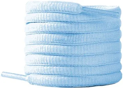 Immagine prodotto di Lacci ovali Kicks, colore azzurro chiaro, lunghezza 140 cm, spessore 6 mm