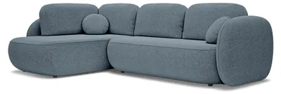 Produktbild von Ecksofa mit Schlaffunktion Olemo links Granitstrom