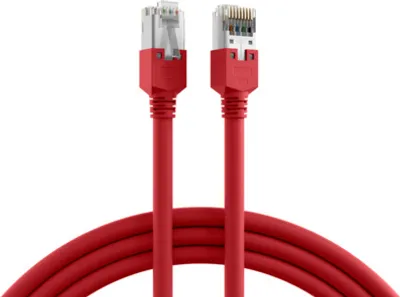 Image de EFB-Elektronik RJ45 patch cable Cat.5e SF/UTP LSZH Draka UC300 TM11 crossed red 1,5m Fabricant : EFB Elektronik (K2793.1,5)