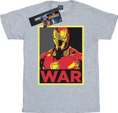 Produktbild von Marvel - "Avengers Infinity War" T-Shirt für Herren BI12762 (L) (Grau)