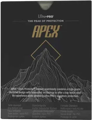 Produktbild von Ultra Pro Magic The Gathering Apex Version Z Apex Outlaws Of Thunder Junction Kartenhüllen 105 Einheiten Schwarz Schwarz One Size