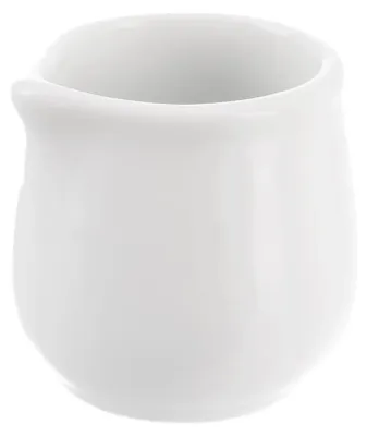 Obrázok produktu pre Sada 6 porcelánových džbánikov na mlieko – MONA – objem 20 ml – rozmer 4 x 4 cm – biela farba