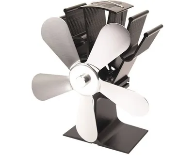 Obrázek produktu pro Krbový ventilátor HS Flamingo 5-lopatkový stříbrný