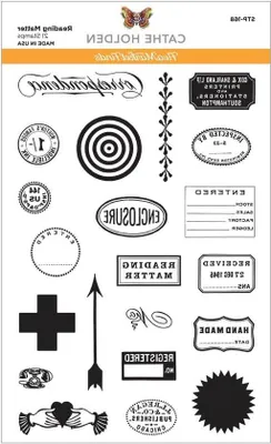Obrázok produktu pre Sada priehľadných razníc pre scrapbooking a vintage dizajn