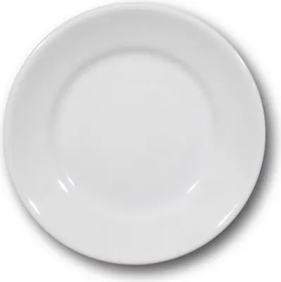 Obrázok produktu pre Biele porcelánové dezertné taniere x 6 - D 20 cm - Tivoli