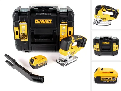 Produktbild von DeWalt DCS 334 NT Akku Pendelhub Stichsäge 18V Brushless + 1x Akku 4,0Ah + TSTAK - ohne Ladegerät