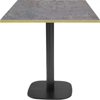 Produktbild von Tisch 70 x 70 cm – rundes Cladeira-Modell mit Messingkanten