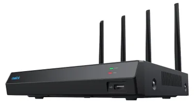 Immagine prodotto di Reolink NVS12W - NVR a 12 canali Wi-Fi 6 Supporto fino a 16MP Cam 5/2,4 GHz Wi-Fi 2TB HDD 16TB Capacità di archiviazione nero