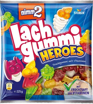 Produktbild von nimm2 Lachgummi - Heroes - 225g
