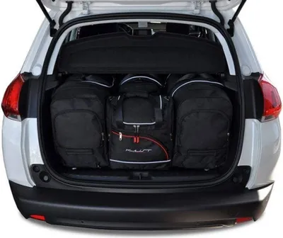 Immagine prodotto di Borse da bagagliaio PEUGEOT 2008 2013-2019 4pezzi KJUST