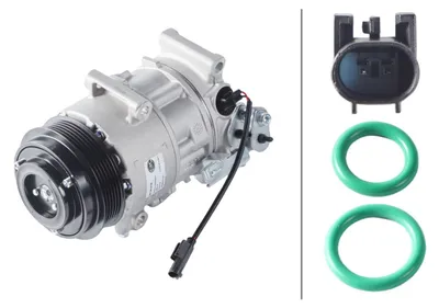 Produktbild von Klimakompressor 12 V Ø 110 mm HELLA für u.a. MERCEDES-BENZ A-KLASSE