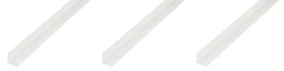 Obrázek produktu pro Alberts eco 3 x úhlový profil, PVC, bílý