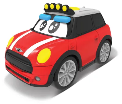 Produktbild von BB Junior - Spielzeugauto - Laugh & Play Mini Cooper (13,5cm, rot) Spielzeug Auto