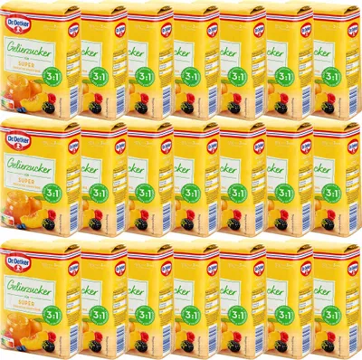 Obrázok produktu pre Želírovací cukor Dr. Oetker 3:1 pre super ovocný džemPolyuretán(balenie 21x500g)