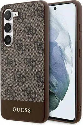 Immagine prodotto di Guess Guhcs24Mg4Glbr S24+ S926 Brązowy/Brown Hardcase 4G Stripe Collection