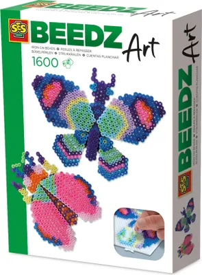 Zdjęcie produktu dla SES BEEDZ Art Motyl i żuk 1600elem 06026 60268