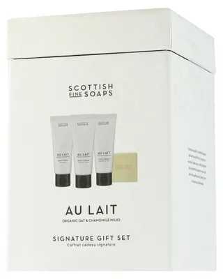 Produktbild von Scottish Fine Soaps Geschenkset Au Lait 4-teilig