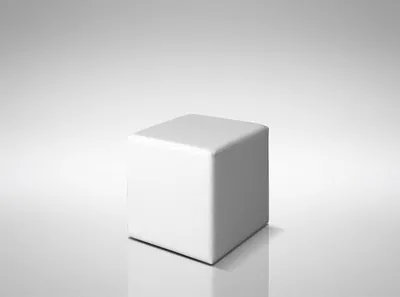 Productafbeelding van Hocker, kubus, blok, voetenbankje, zitbankje, woonkamer, design, poef, nieuw