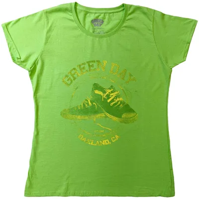 Produktbild von Green Day All Stars Green M Damen T-Shirt