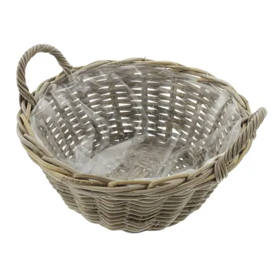 Produktbild von Pflanzschale Rattan groß Pflanzschale Pflanzkorb Blumentopf Pflanztopf Übertopf