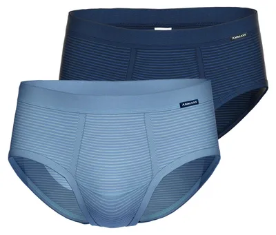 Produktbild von 2er Pack AMMANN Herren Slip Brief Classic