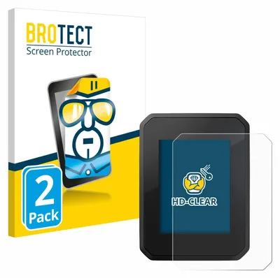 Produktbild von 2x Für FIT Display Compact Schutzfolie BROTECT Displayschutz Display Schutz Folie Klar Transparent