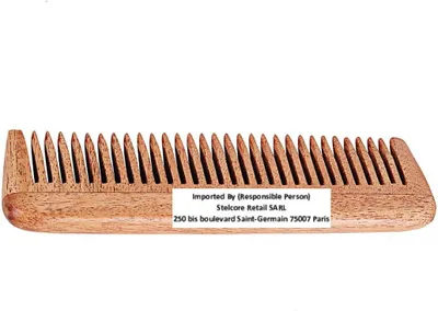 Image de Peigne démêlant pour cheveux épais, bouclés ou ondulés, 1 pièce, anti-électricité statique