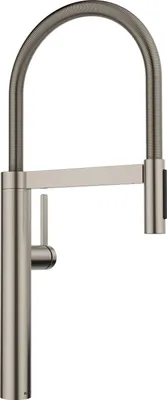 Immagine prodotto di BLANCO CULINA-S II rubinetto miscelatore da cucina alta pressione satinato platino tubo spray