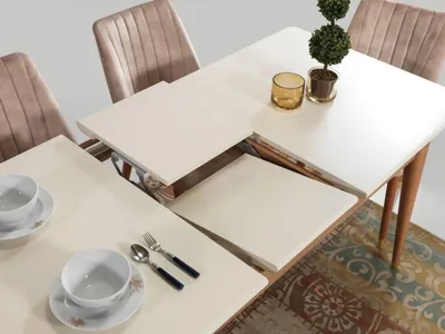 Immagine prodotto di Tavolo da pranzo sala da pranzo stile moderno tavolo design legno mobili tavoli