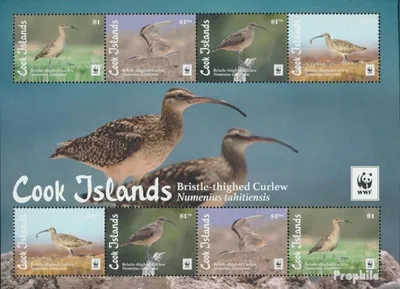 Produktbild von Briefmarken Cookinseln 2017 Mi 2147-2150 Kleinbogen (kompl.Ausg.) postfrisch Borstenbrachvogel