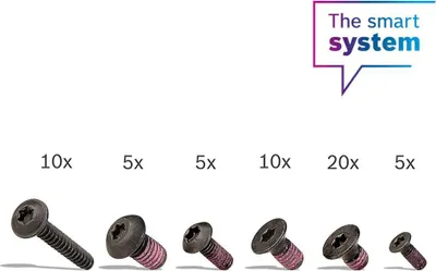 Produktbild von Bosch Schrauben-Kit ABS (BAS33YY, BAS35YY) - Montageset für ABS-Systeme
