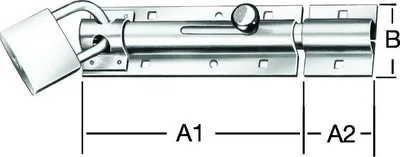 Obrázok produktu pre Skrutka s poistkou 130x43,5x2,2 mm