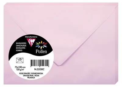 Immagine prodotto di Busta mini Pollen by Clairefontaine, rosa confetto