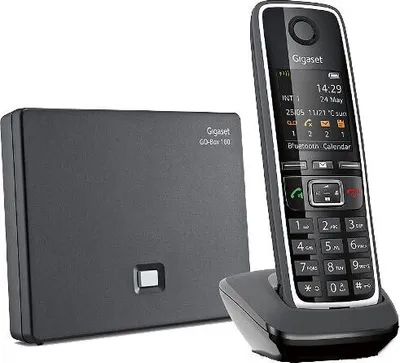 Produktbild von Gigaset C530A DUO Strahlungsarmes Schnurlostelefon mit Anrufbeantworter, Farbdisplay, Rufnummernanzeige, Freisprechfunktion, Babyfon-Funktion, DECT