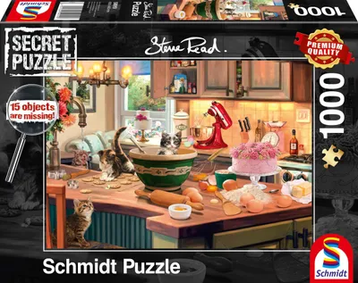 Produktbild von Puzzle Steve Read: Am Küchentisch (Secret Puzzle)