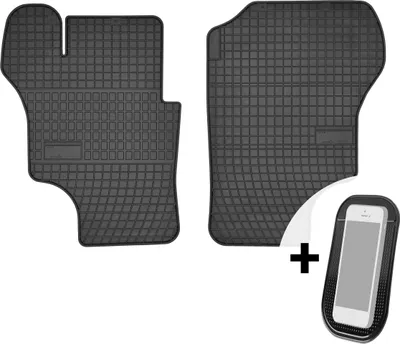 Produktbild von Gummimatten Auto Fußmatten Automatten Passgenau 2-teilig Set - passend für VW Transporter III T3 1979-1991