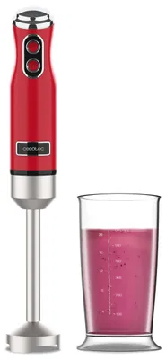 Produktbild von Cecotec Handmixer Retro Power RetroRed 1200MAX. 1200W Maximale Leistung, 4-Kling