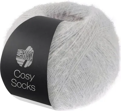 Produktbild von Lana Grossa - Cosy Socks 0008 hellgrau