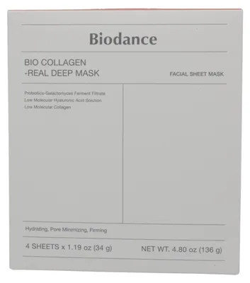 Produktbild von Biodance Bio Collagen-Real Deep Mask 34G x 4 (Pink)