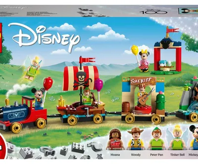 Produktbild von LEGO Disney Jubiläumszug 43212 - 200 Teile, 6 Minifiguren, 4+ Jahre