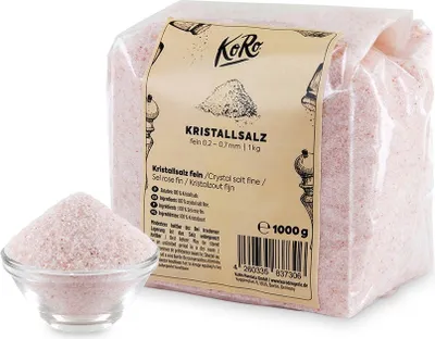 Produktbild von KoRo I Feines Kristallsalz 1 kg