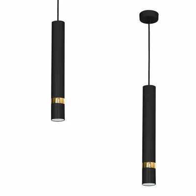 Produktbild von Pendelleuchte JOKER schwarz gold 1xGU10 Milagro
